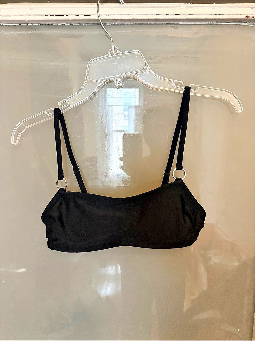 Xhilaration Black Bikini Top Size Small Like New